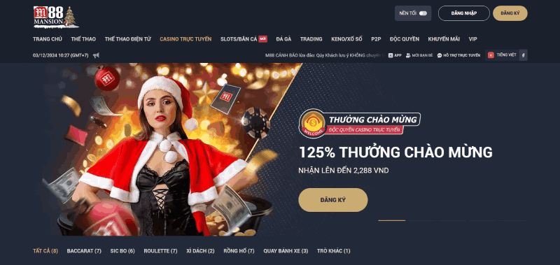 Casino trực tuyến M88